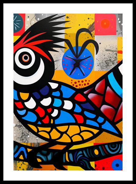 Plakat 70x100cm Ptak Na Wznak zdjęcie 3