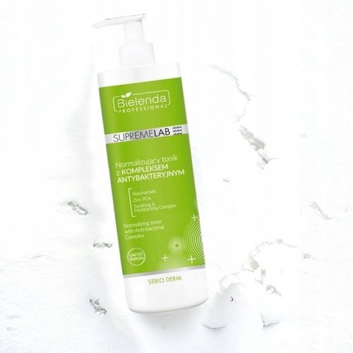 BIELENDA Tonik Do Twarzy Supremelab Normalizujący Sebum Sebio Derm 500ml na Arena.pl