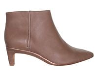 Clarks Botki damskie - Ellis Eden - rozmiar 39,5 - brązowe, skóra naturalna