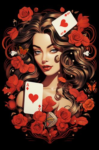 Plakat 53x81cm Różany Hazard na Arena.pl