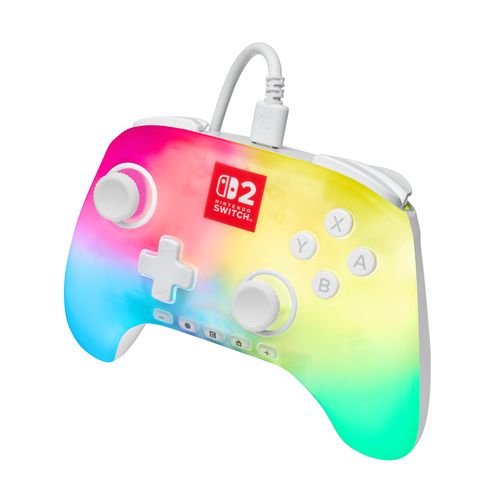 Pad do Nintendo Switch 2 PowerA Advantage Wired Controller Lumectra White na Arena.pl