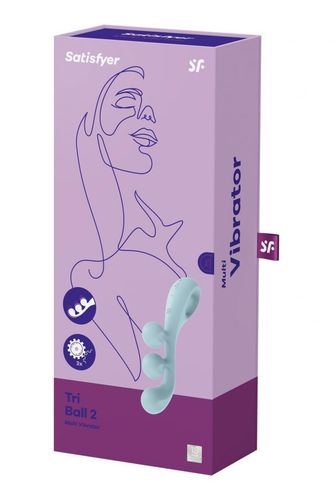 potrójny wibrator tri ball 2 light blue satisfyer na Arena.pl