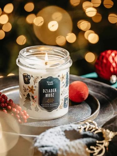 Woskiknot świeca sojowa Dziadek Mróz na Arena.pl
