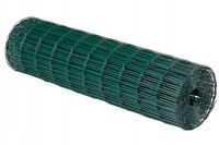 Siatka ogrodzeniowa zgrzewana 2,2 60cm ZIELONA 100x50 cm H 0,6m x 25mb