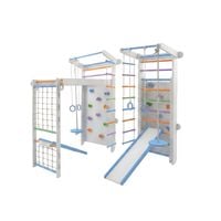 Domowy Plac zabaw Drabinka Czempion Plus biało-kolorowy