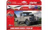 2 x Model do sklejania Land Rover Zestaw Starter Set Farby Pędzel Klej Airf