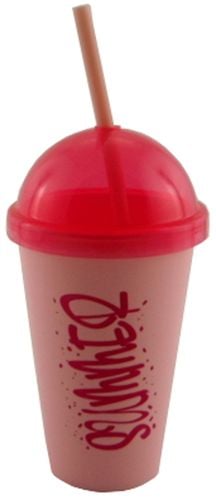 KUBEK DO KOKTAJLI SMOOTHIE SZEJKÓW ZE SŁOMKĄ RURKĄ 500 ML na Arena.pl