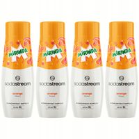 4x SYROP KONCENTRAT DO SATURATORA WODY SODASTREAM MIRINDA ORANGE ZESTAW