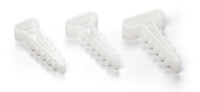 UCHWYT WBIJANY DO MOCOWANIA PRZEWODÓW PŁASKICH UWP-4 (100szt.)