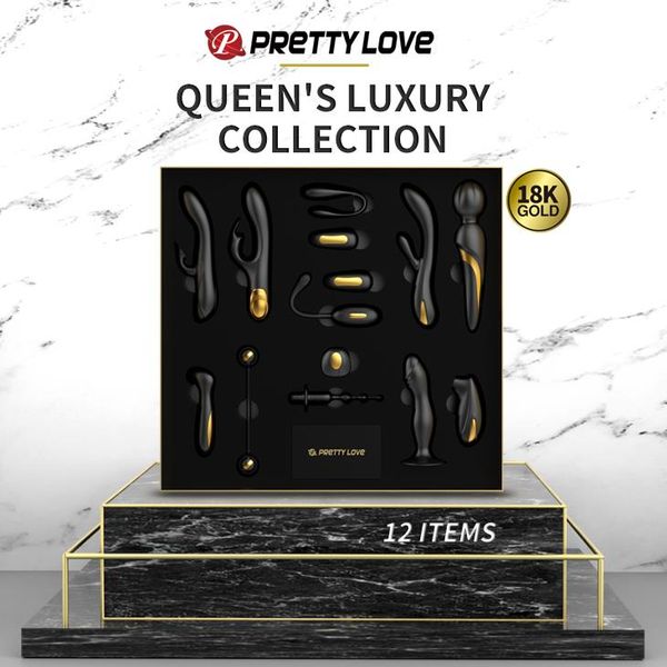 Pretty Love - Golden Black Couple's Set zdjęcie 1