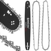 Zestaw 18" Prowadnica i 2x Łańcuch do Piły Spalinowej