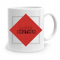 Kubek Prezent Dla Brata Dziecka Super Brother Z Nadrukiem Ze Zdjęciem