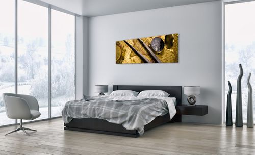 Obraz Na Płótnie - Mapa Kompas - 140X50 Cm - Ab140X50-0146 na Arena.pl