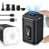 Akumulatorowa Pompka do Materaca Piłki Basenu Elektryczna USB + Końcówki
