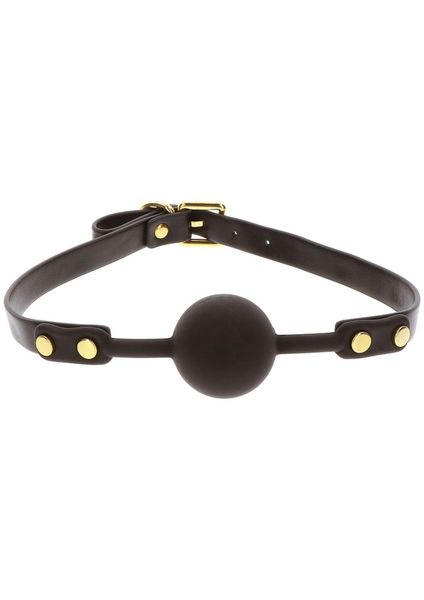 Studded Mouth Gag Black zdjęcie 1