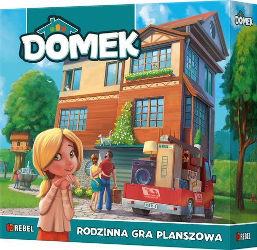 Domek  gra rodzinna REBEL na Arena.pl
