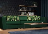 Duża modułowa rozkładana sofa JUNGLE
