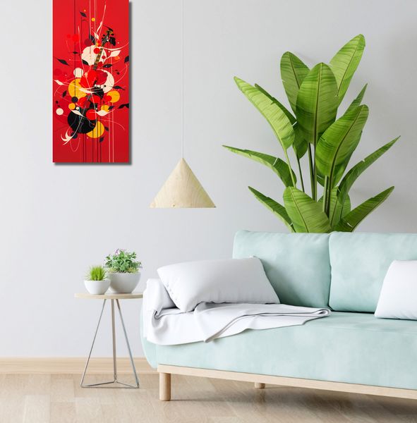 Obraz 30x70cm Melodyjna Barwa zdjęcie 2