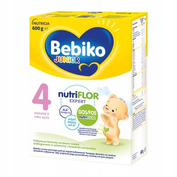 Mleko modyfikowane Bebiko 4 Junior 600 g zdjęcie 2