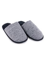 Kapcie męskie czarne pasiaste 40-41 YOCLUB