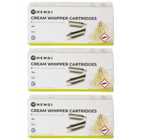 NABOJE DO SYFONU DO BITEJ ŚMIETANY - 150 SZTUK | HENDI 586907