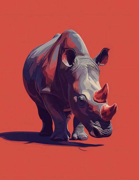 Plakat 50x65cm Marszujący Gigant zdjęcie 1