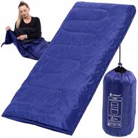 ŚPIWÓR TURYSTYCZNY 190x73cm KOŁDRA 2w1 CIEPŁY