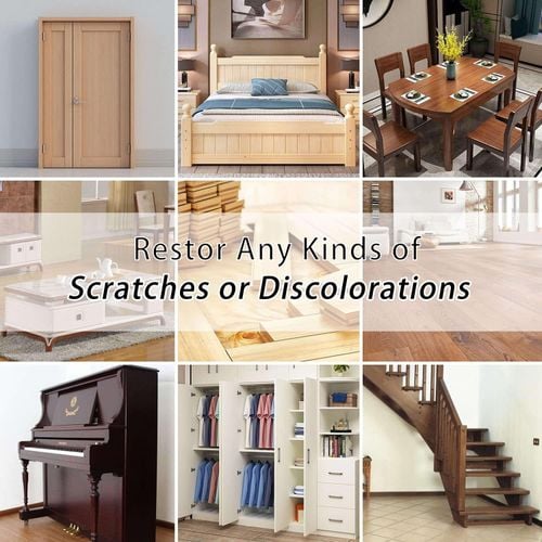 Zestaw Naprawczy do Mebli Paneli 42 Sztuki Wosk Markery Wypełniacze na Arena.pl