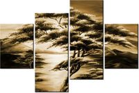 140CM 70 OBRAZ SILNE DRZEWA ŚCIENNY