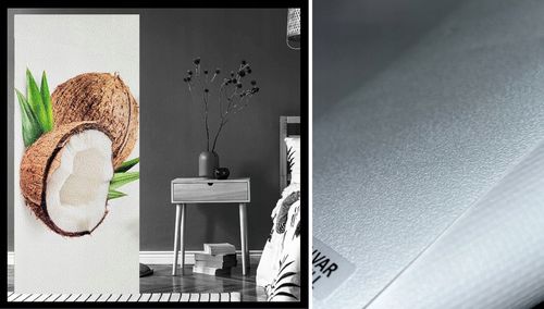 Fototapeta PREMIUM STRUKTURA ZMYWALANA NA WYMIAR Tapeta 3D białe drzewa na Arena.pl