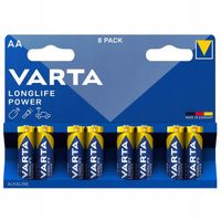 Baterie VARTA Longlife Power AA 1,5V R6 LR06 Alkaliczne 8 szt.