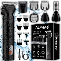 Maszynka Do Strzyżenia Włosów, Brody 7W1 - Golarka + Trymer Do Nosa