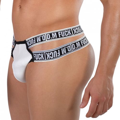 Stringi męskie D.M F*uck White M na Arena.pl