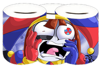 Skarbonka Ceramiczna The Amazing Digital Circus - Niesamowity cyfrowy cyrk