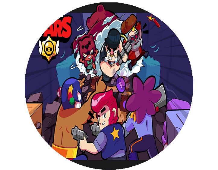 Opłatek na tort Brawl Stars zdjęcie 1