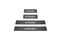 Listwa progowa HONDA CIVIC MK9 Stal nierdzewna 304 carbon 4szt