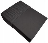 Prześcieradło Jersey z gumką 120x200 Bielbaw c.popiel