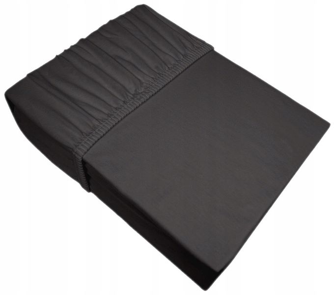 Prześcieradło Jersey z gumką 120x200 Bielbaw c.popiel zdjęcie 1