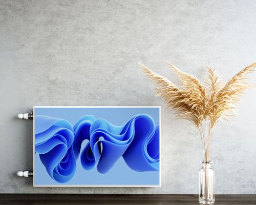 MASKOWNICA Magnetyczna Kaloryfer Niebieska Fala Abstrakcja 110cm x 60cm na Arena.pl