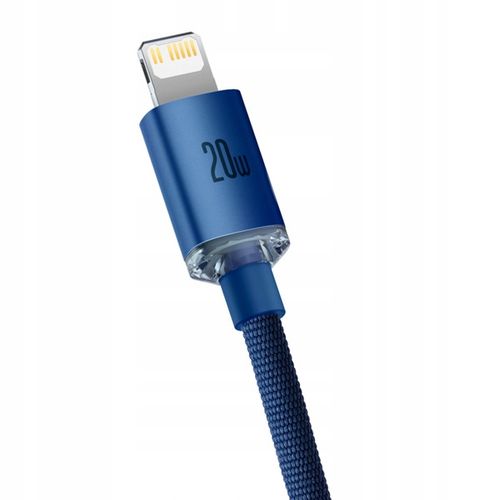 WZMACNIANY KABEL PRZEWÓD BASEUS USB DO IPHONE PD 2M SZYBKIE ŁADOWANIE 20W na Arena.pl