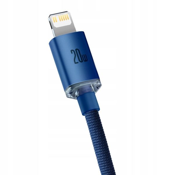WZMACNIANY KABEL PRZEWÓD BASEUS USB DO IPHONE PD 2M SZYBKIE ŁADOWANIE 20W zdjęcie 15