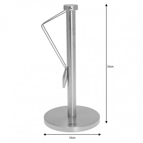 stalowy stojak na ręczniki papierowe kinghoff kh-3922 na Arena.pl