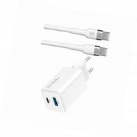 Szybka ładowarka GaN 45W 2 wejścia USB i USB-C z kablem do Xiaomi Mi 11 Pro