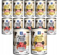 WAFI KARMA MOKRA DLA PSA KAWAŁKI W SOSIE MIX SMAKÓW 12X1250G PUSZKA