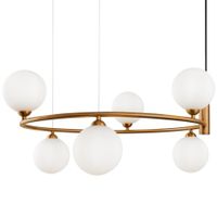 Lampa wisząca Ring MOD013PL-06BS1 Maytoni kule mosiądz