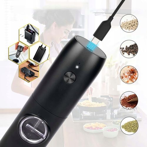 ELEKTRYCZNY MŁYNEK DO SOLI I PIEPRZU | 2w1 ZESTAW na Arena.pl