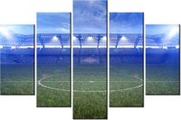100CM 150CM OBRAZ 5 ELEM STADION ŚCIENNY