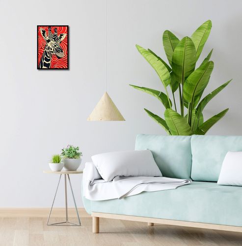 Plakat 25x35cm Wzrok Żyrafy na Arena.pl