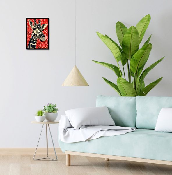 Plakat 25x35cm Wzrok Żyrafy zdjęcie 4