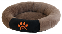 Legowisko dla psa brązowe owalne L PAW 58x58x8cm